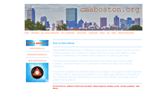 Desktop Screenshot of cmaboston.org