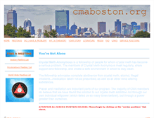 Tablet Screenshot of cmaboston.org